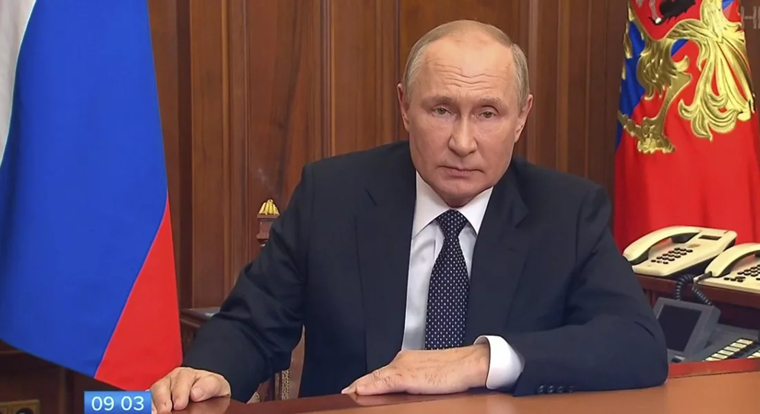 Сегодня 21 сентября Владимир Путин объявил о частичной мобилизации в России