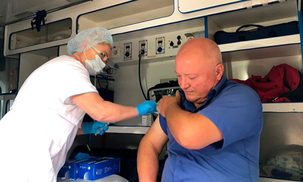 В Сочи организован мобильный пункт вакцинации против сезонного гриппа